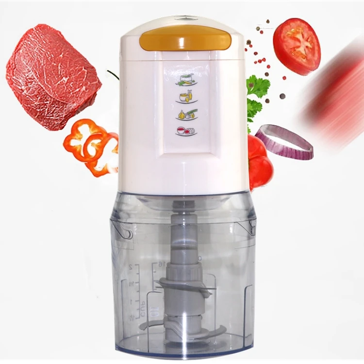 Food Processor Small Electric Food Chopper for Vegetables Meat Fruits  Nuts Processor With Sharp Blades