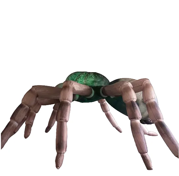 Large inflatable spider model roof festival amusement exhibition decoration spider for sale