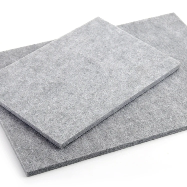Diy leather tools shock noise reduction wool felt diamond cutting punching pad polyester Acoustic panel