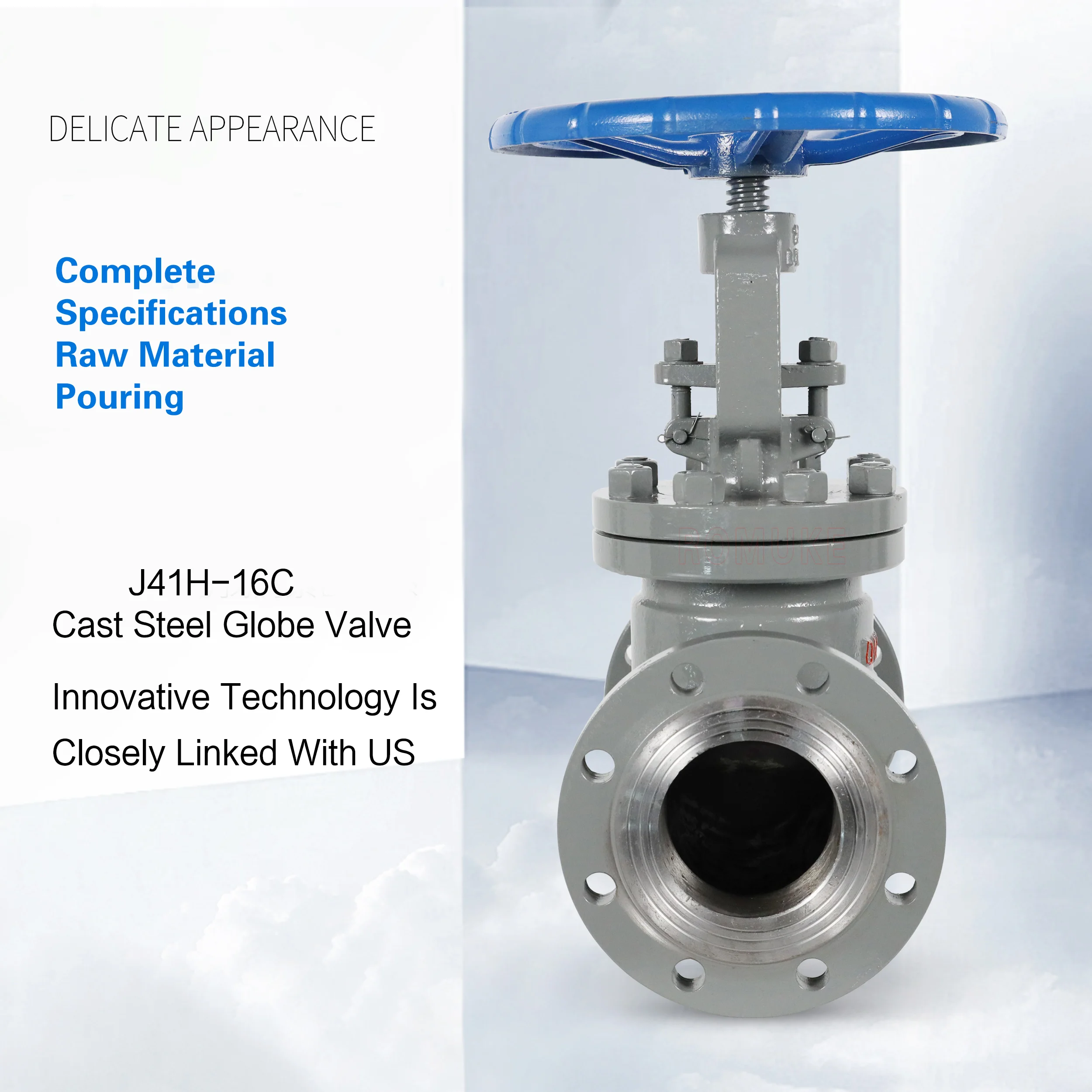 J41H-40C  GB Standard  Carbon Steel WCB Flange  Manual Globe Valve
