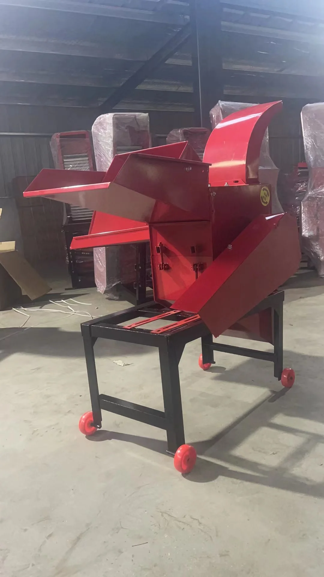 animal feed agricultural stalk cutter machine  grain crusher machine