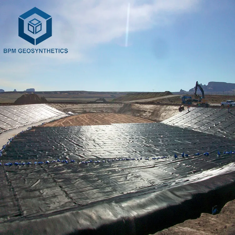 60mil or 80mil thickness HDPE geomembrane Root Barrier for Bamboo