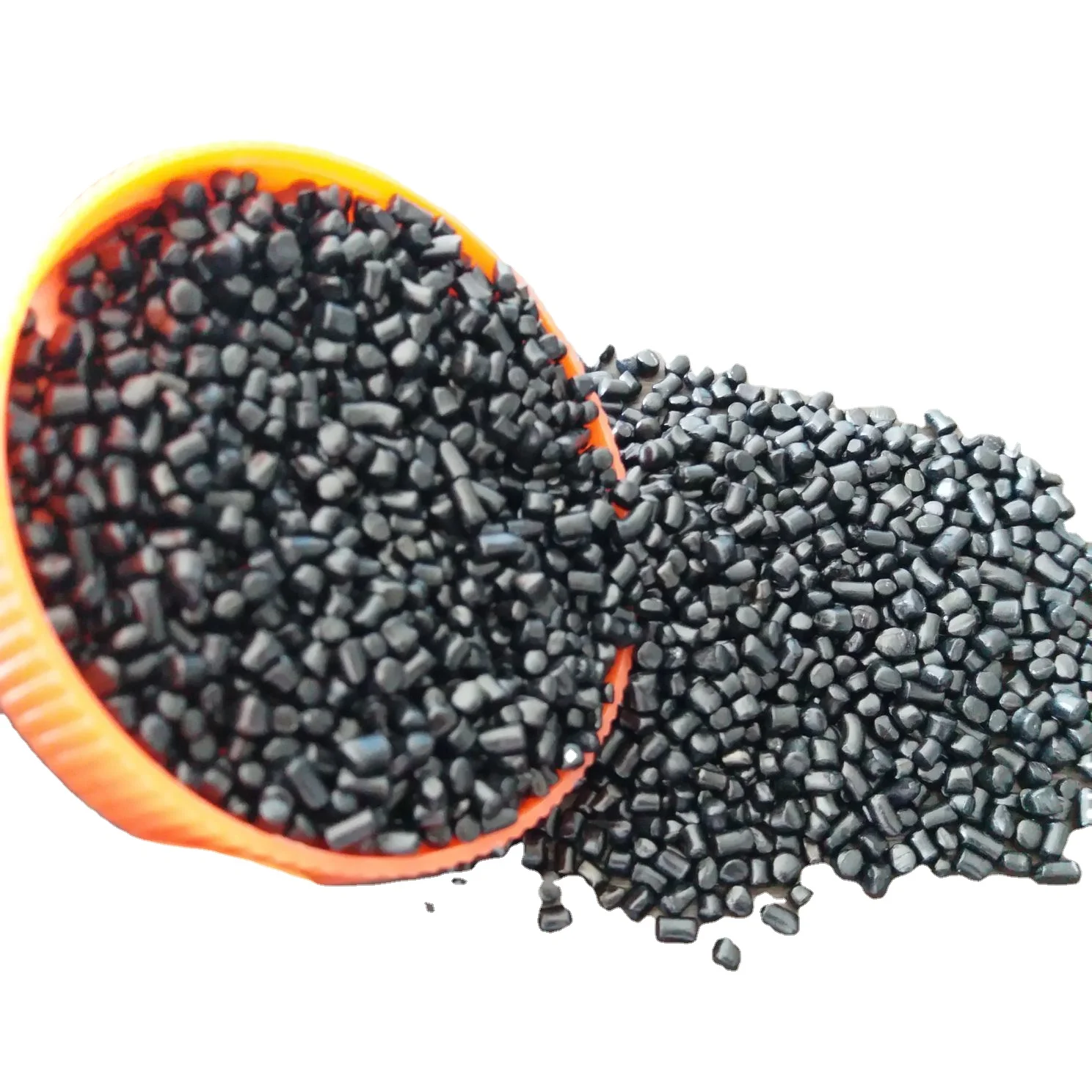 Leading Manufacture Polyethylene Regrind Pellets HDPE Recycled Granules/Granular Black Color Wholesale 2022