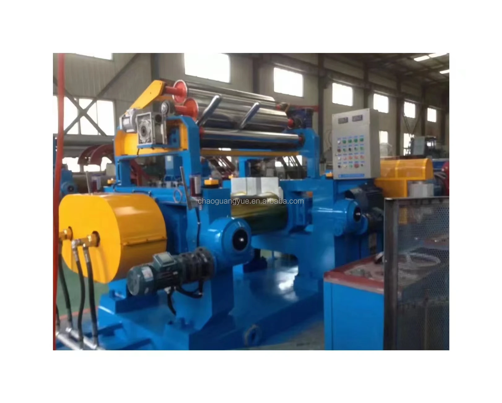 Open Mill Rubber Two roll mixing mills for PVC/PP/PE