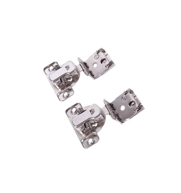Hardware supplier Adjustable screw compact face frame hinge half overlay hinge