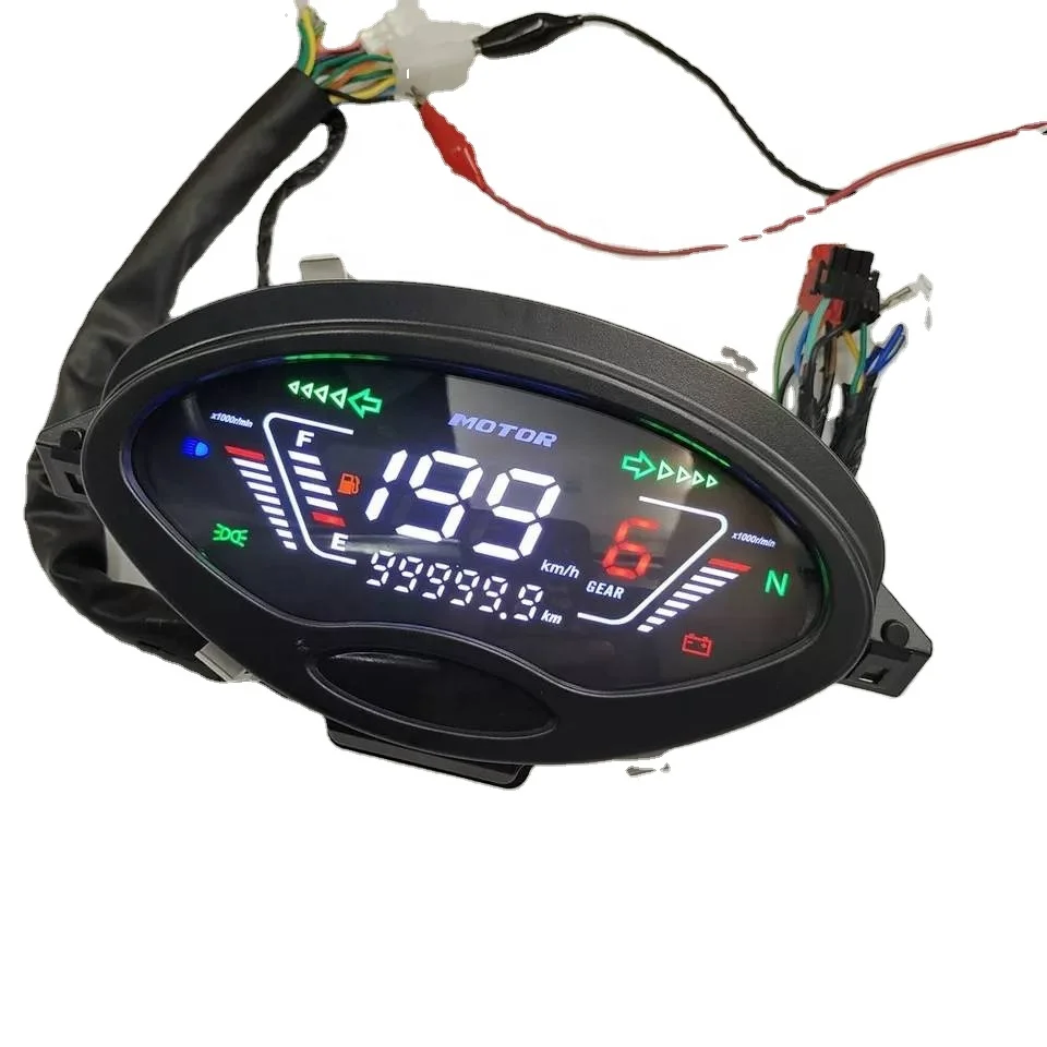 WAVE125 Motorcycle Speedometer Kilometer Odometer Panel Sample Available LED