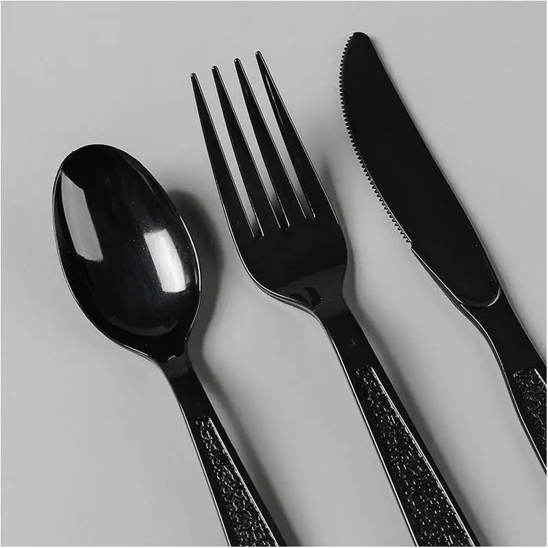 Disposable Tableware Kids Bulk Nordic Style Luxury Bulk Rose Gold Boutique Birthday 2022 Black 925 Sterling Silver Flatware