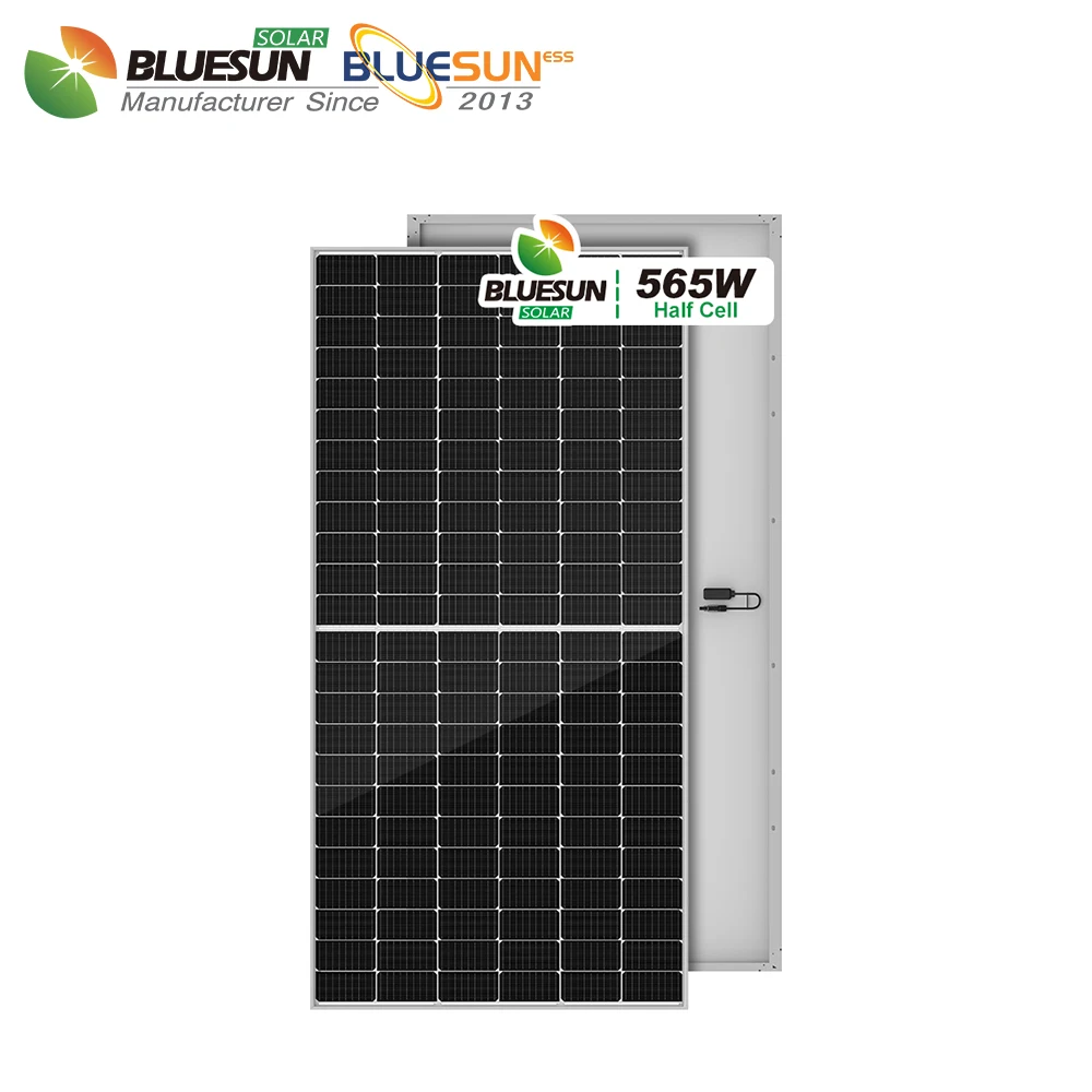 Bluesun high power monocrystalline solar panels cheap price for home roof use 540w 550w 560w