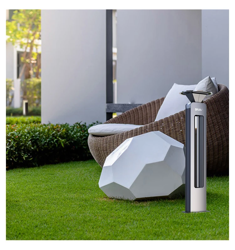 Светильник для столба ландшафтный светильник на солнечной батарее с датчиком звука красочное украшение у бассейна солнечный