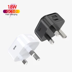 PD 20w super charge dual port usb wall charger type c fast charging qc 3.0 usb c pd charger adapter