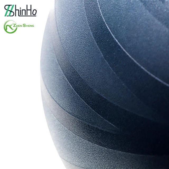 Zhensheng 2024 Hot Sale Stability Inflatable Anti Burst Balance Ball Eco Friendly PVC Swiss Yoga Fitness Ball with Pump