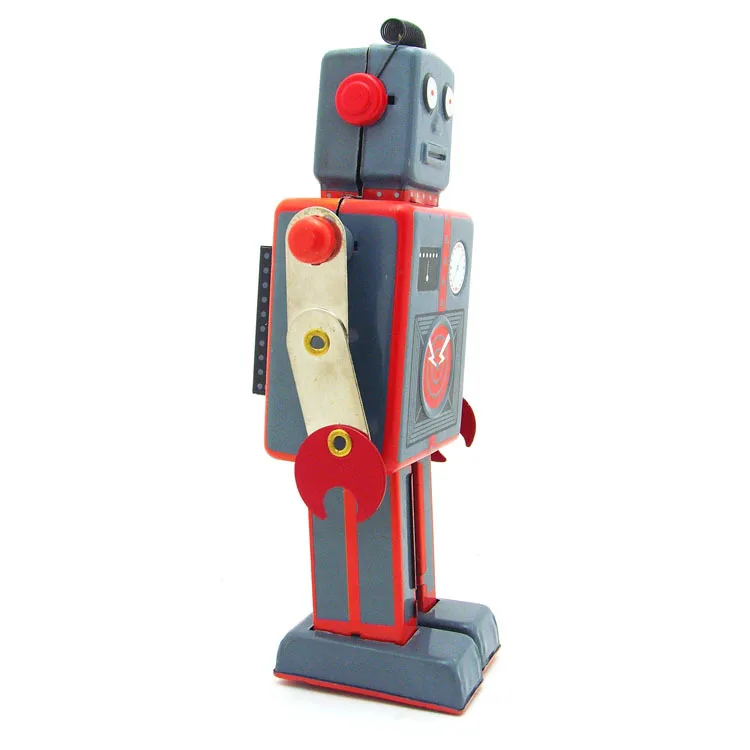 Cyborg Of Yore Retro Robot Tin Toy Hotel Gift
