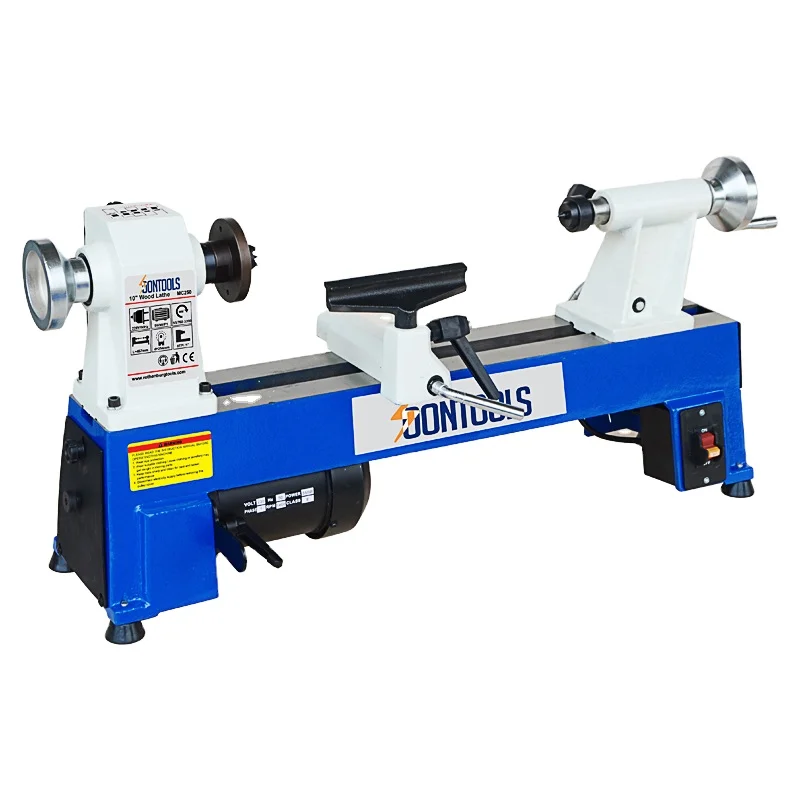 Мини-токарная машина по дереву с переменной скоростью, 10*18 дюймов