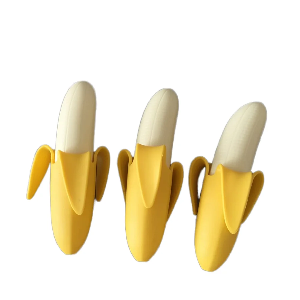 New Design 25ml Plastic Banana Spray Bottle PP Material Perfume Packing Screen Printing Hot Stamping Surface Handling