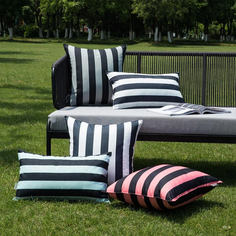 Pillow Style Outdoor Furniture Cushions Chair Seat Cushions Customized Patio Furniture Cushion for Coffee Shop