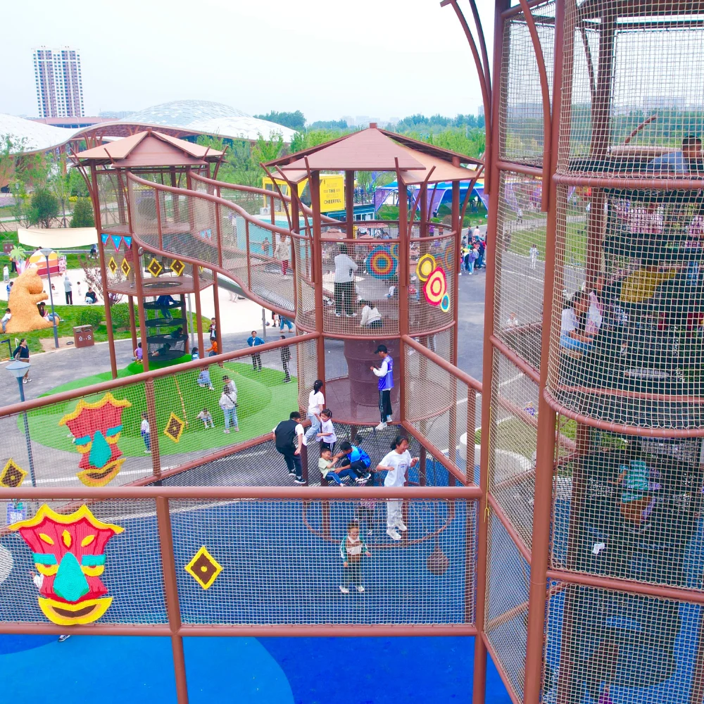 Commercial Indoor/Outdoor Soft Playground Equipment for Preschool Kids Wood Climbing Swing with Educational Home Garden Occasion