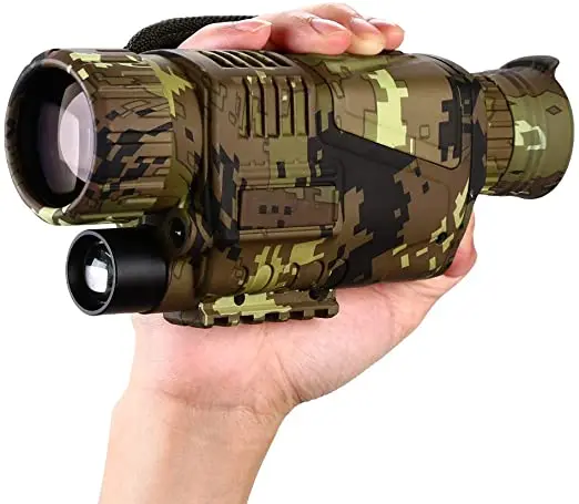Handheld Simple Operation Night Vision Monocular with Silent and Lightproof Design