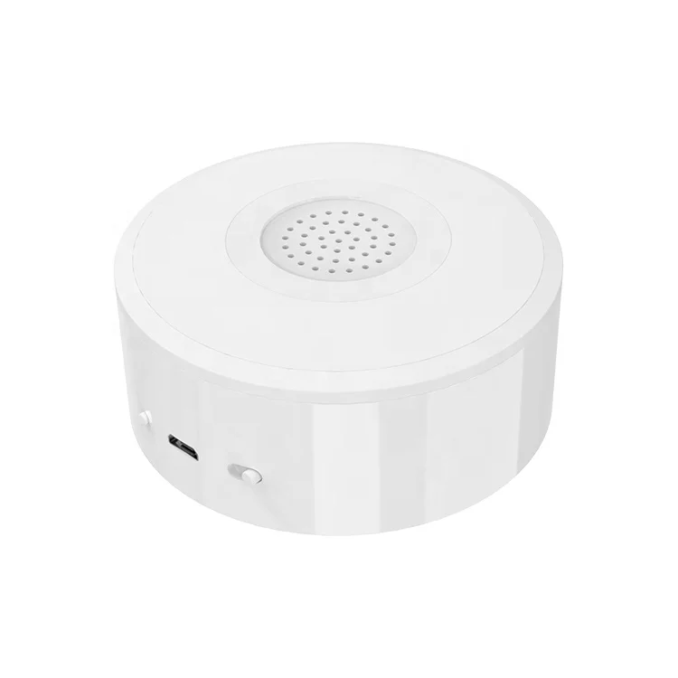 Hot Selling Product Plastic Smart Wifi Indoor Siren With Usb Power Supply