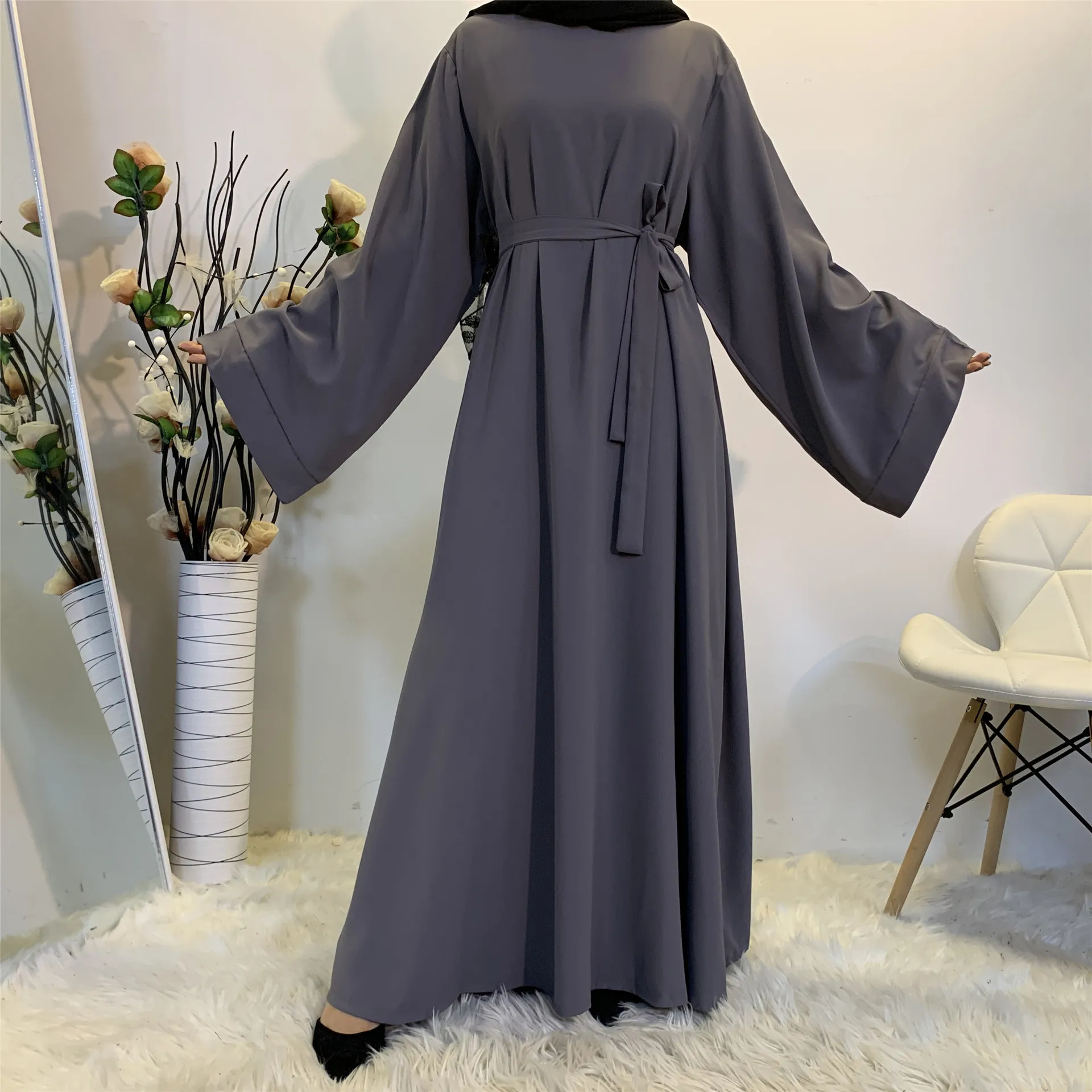 Latest Abaya Designs Modest Women Kaftan Clothing Islamic Long Dress Muslim Islamic Clothing Islamic Dress