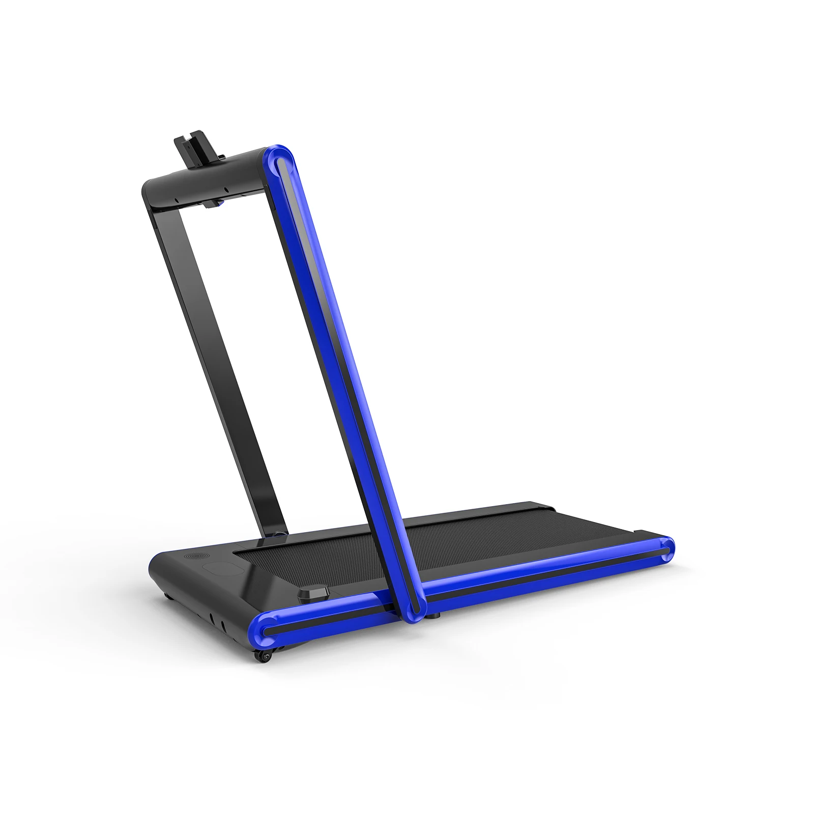 2 in 1 Compact Foldable Treadmill for Home with Wireless Speaker LED Display and Remote Control Walking Jogging Running Machine