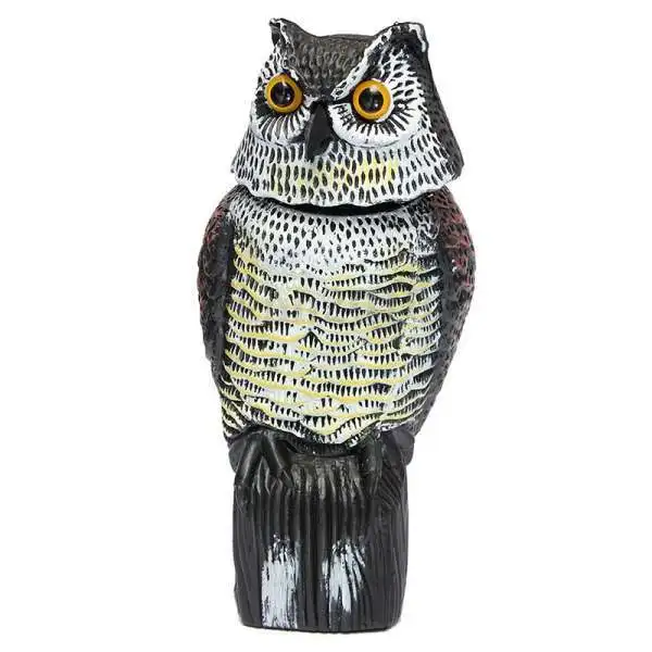 Outdoor Lifelike Long Eared Little Hunting Owl Decoys with White Face Bulk Style Time Packing Pcs Color Weight Material Origin