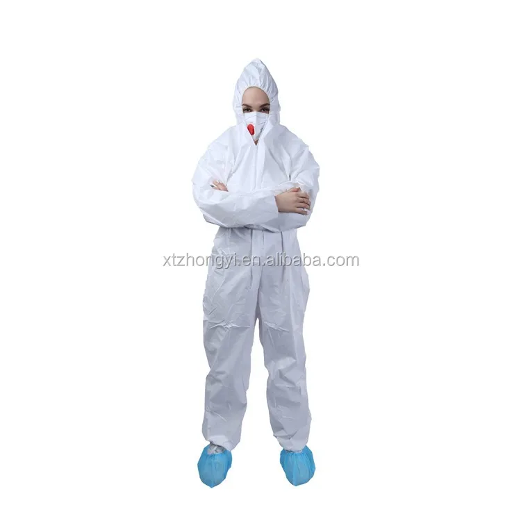 Disposable Nonwoven Mircoporous laminated Coveralls