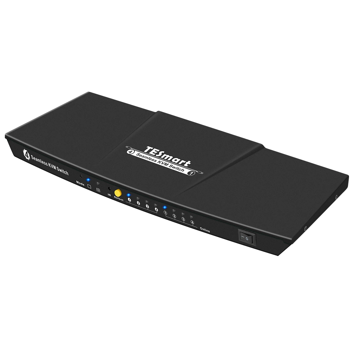 HDMI kvm Switch 4k 4 Port KVM Switch with Multi-view and Seamless Switching