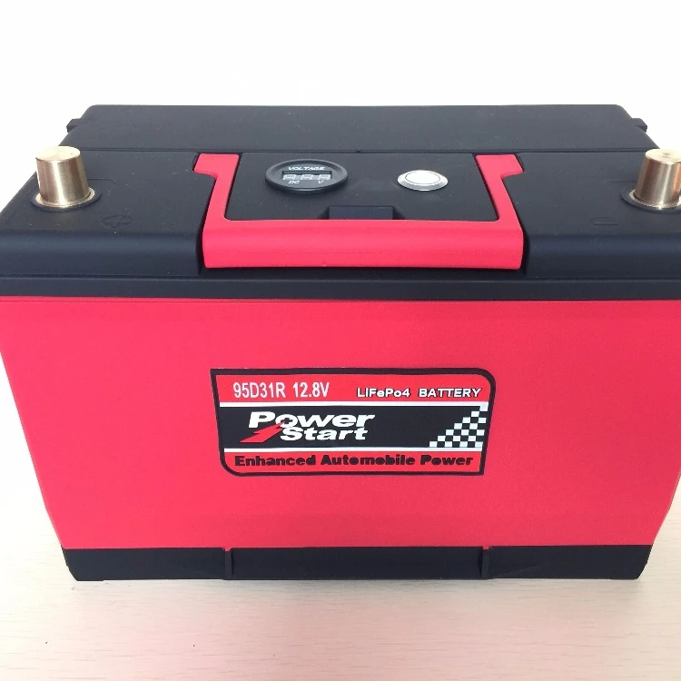 Recharge racing car Lithium battery 1.4kgs CCA320 startup lithium LiFepo4 battery