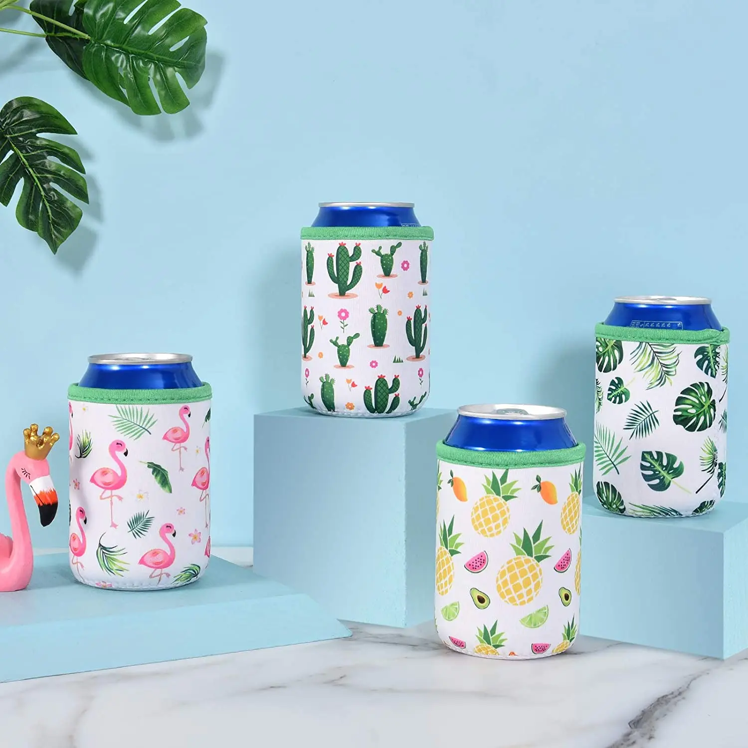 Custom neoprene foam cooler custom beer can sleeve Neoprene Can Sleeves for Beer Decorations and Birthday Gift for Men & Women