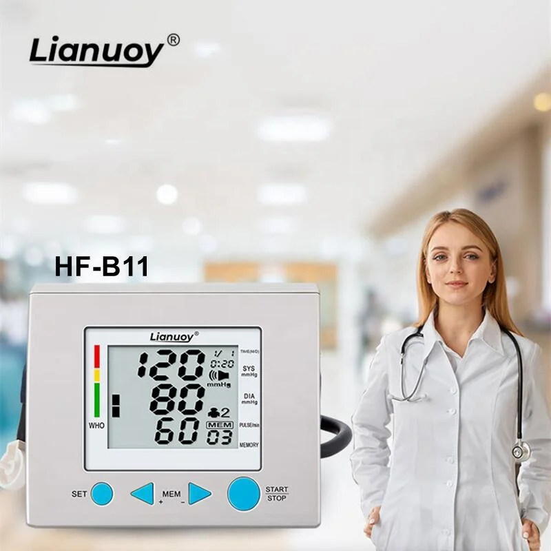 Lianuoy Arm Style BP мониторы оптовая продажа с завода автоматическая электрическая цифровая Bp машина монитор давления на руку