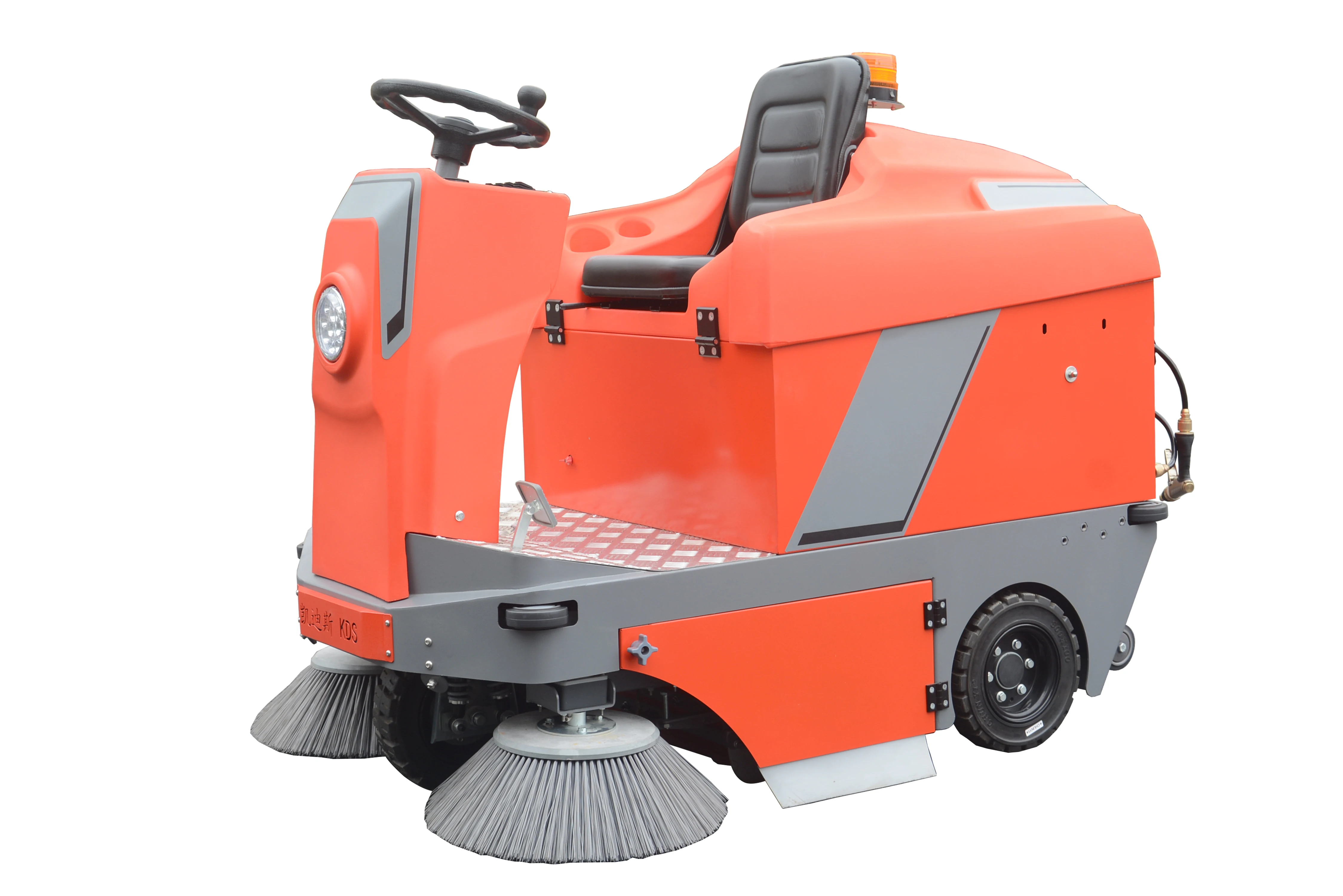 Gaoge S3 16 inch Double Side Brush Floor Sweeper Machine Manufacturer Large Area Sweeper