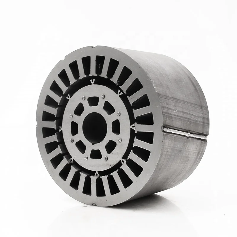 Stator winding for electric scooter motors rotor stator lamination stamping