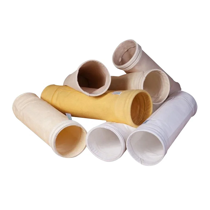 New P84 Model Pleated Big Dust Collecting Clamp Snap Band Filter Bag Made Polyester Nomex Filtration Equipment