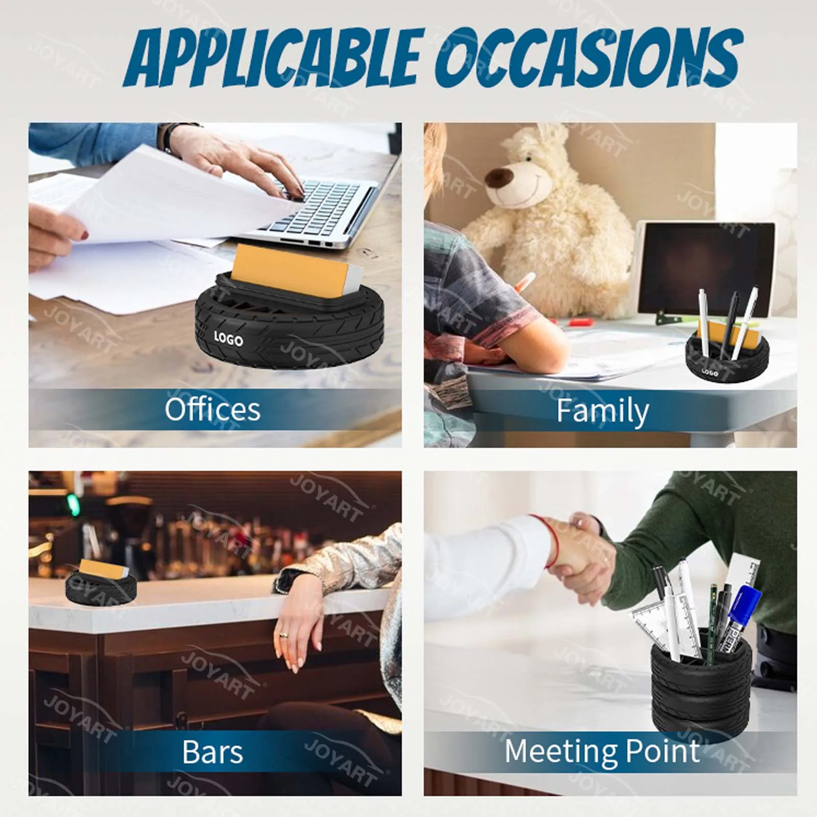 Customized Package Photo Table Clip Crafts Table Business Card Holder Silicone Storage Picture Frame
