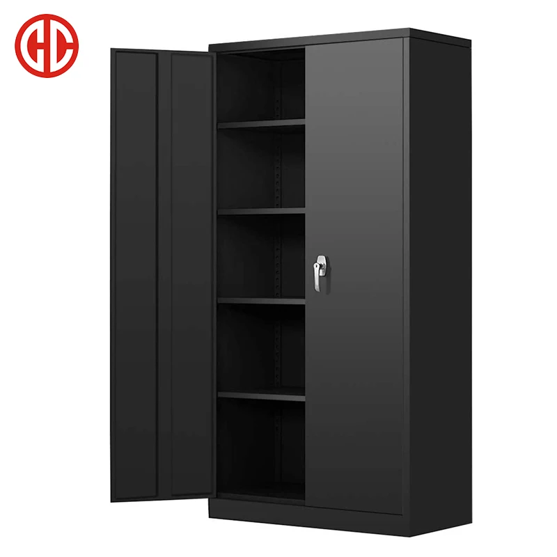 Luoyang High Quality 5 Tier Archivador With Key Lock Steel Office Furniture Steel Metal Filing Cabinet For Multiple Places
