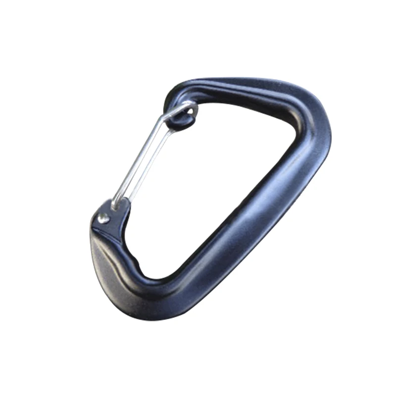 Carabiner With Screw Snap Carabiner D Shaped Locking Spring Snap Hook Rotating Carabiner Hook