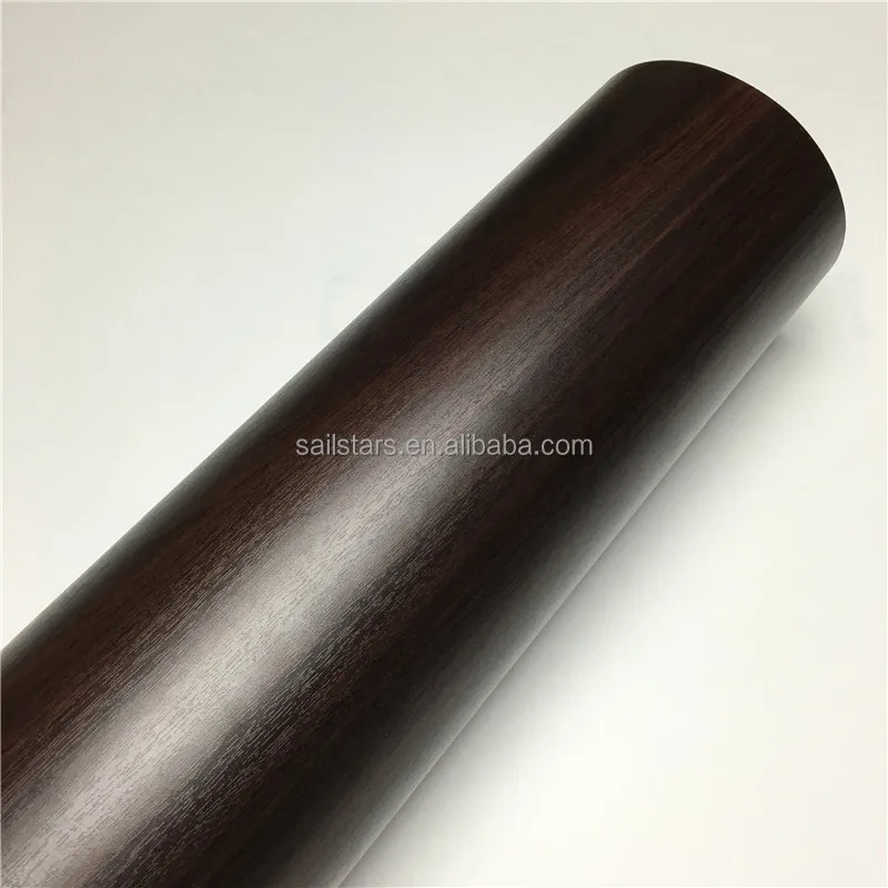 Best Quality Ebony Wood Self Adhesive Vinyl Film For Kitchen Floor Furniture Car Interior