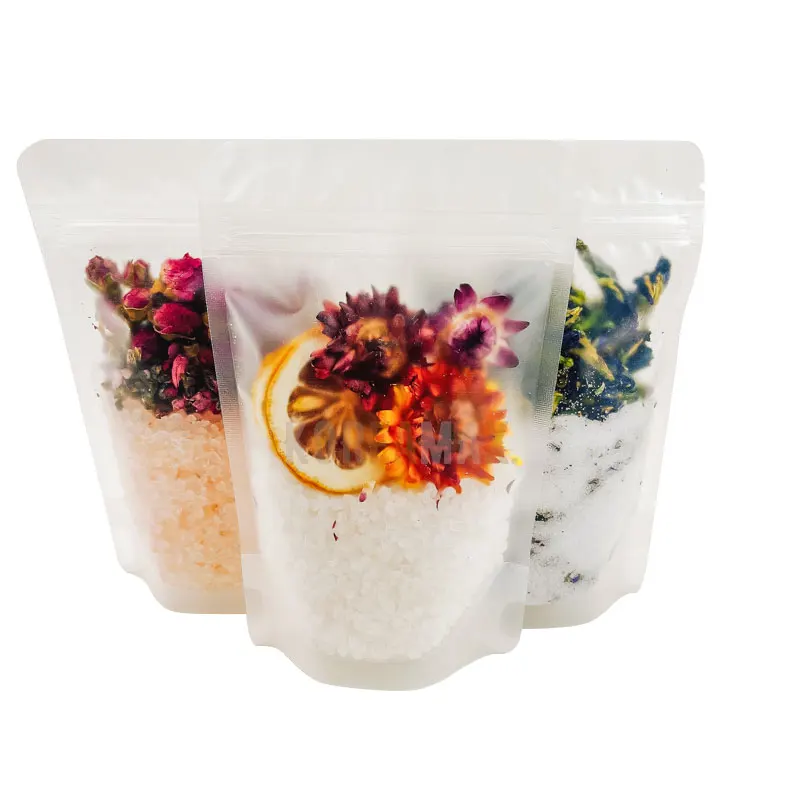 Пакеты с розовой гималайской каменной солью