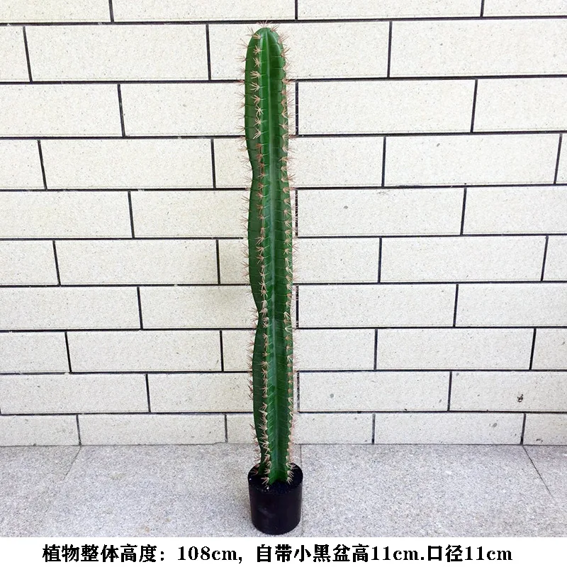 EG-CX004 Factory Outdoor Bonsai Tree Large Artificial Cactus Plant for Pot Decoration