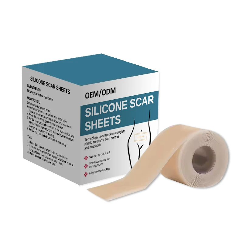 Oem Private Label Scar Removal Sheet Silicone Gel Dressing Silicone Scar Sheet