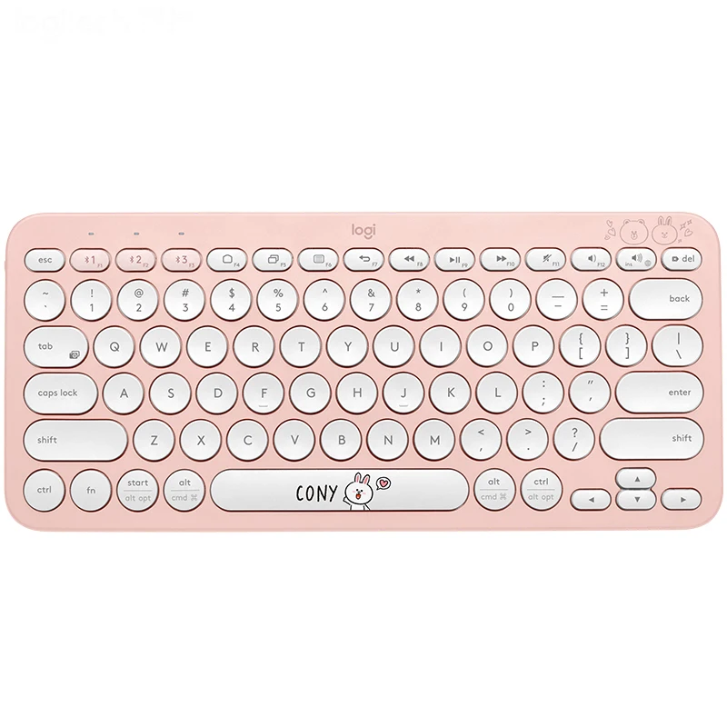 Original Logitech K380 Portable Modern Minimalist Keyboard Computer Multi-device Wireless Bt Keyboard For Mac