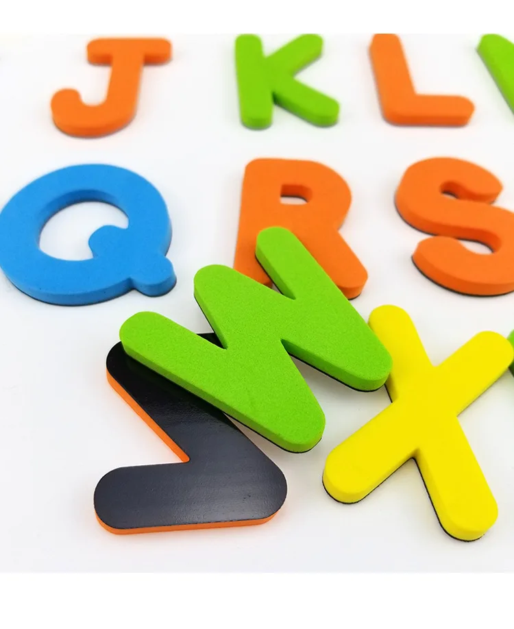Foam Magnet Letters Arabic Magnetic Letter EVA Alphabet Soft Magnetic Sticker for student