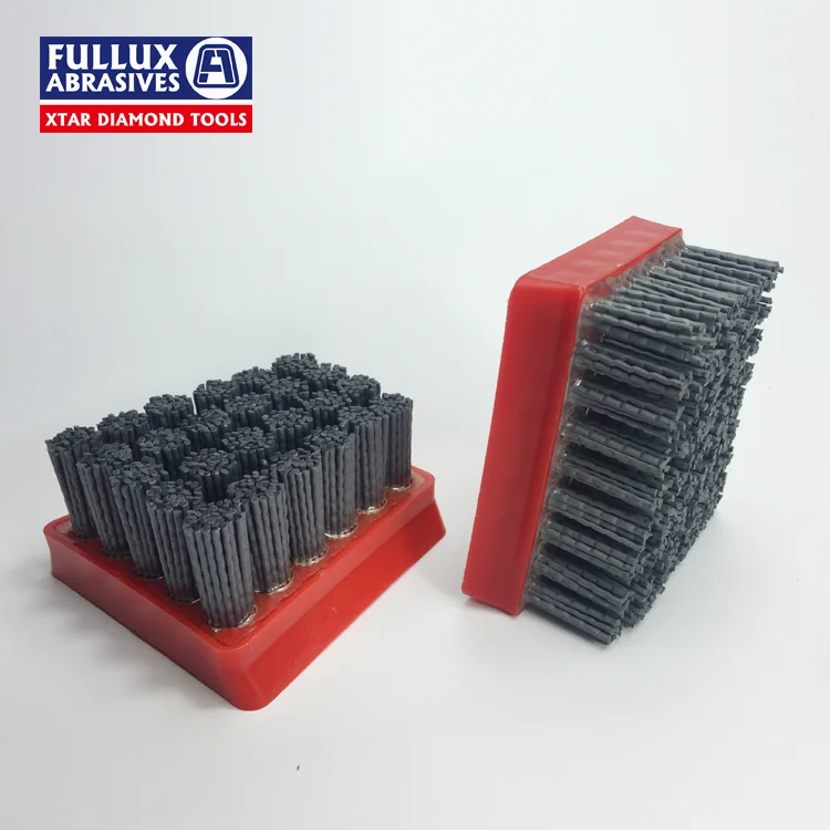 Stone Finish Antique Brushes Frankfurt Diamond Brushes for Marble Polishing Industrial Silicon Carbide Grinding Steel Wire 2.8cm