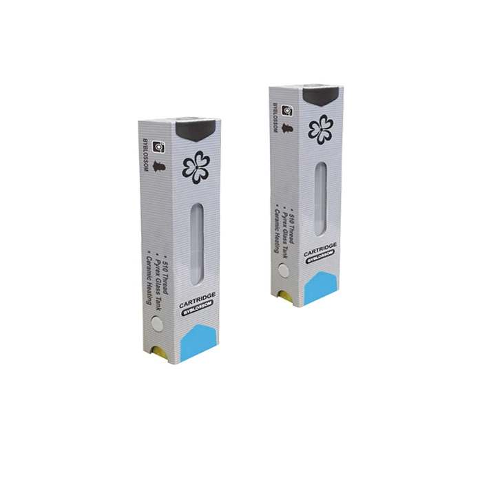 
Byblossom Professional Custom Gift Box Vape Cartridge Packaging For Cbd Oil Pen Battery 