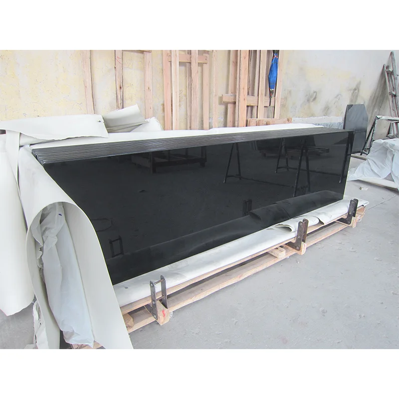 China High Quality Shanxi Black Stone Absolute Black Granite For Countertop Tiles Slabs