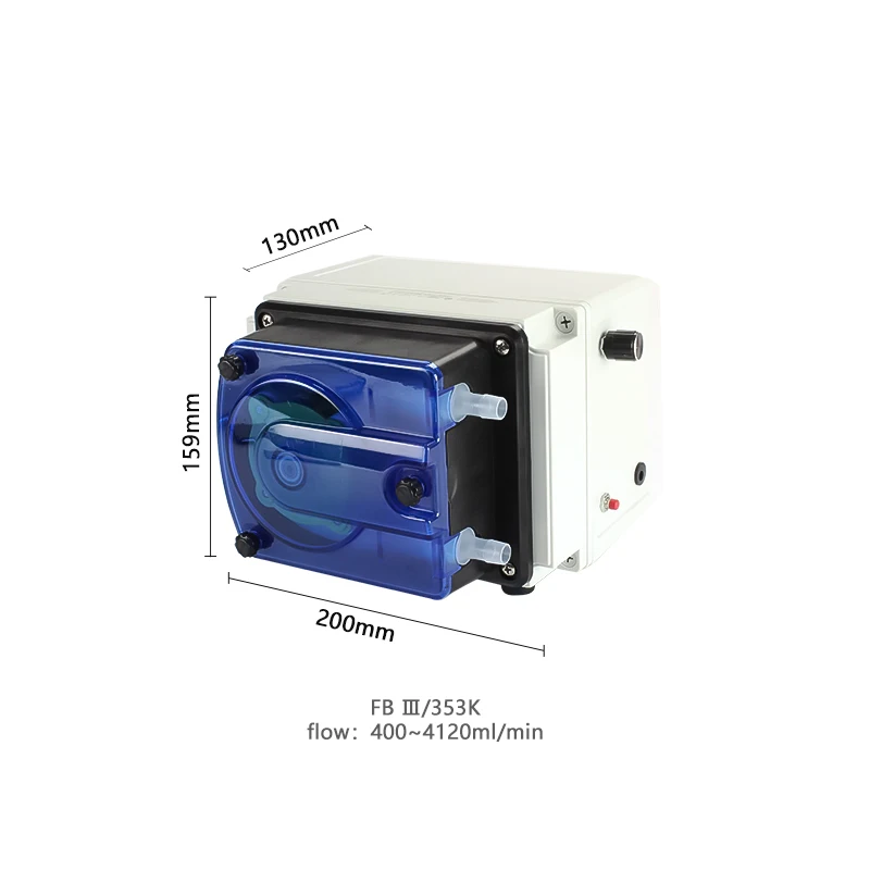 JIHPUMP Wall Mounted 24V Quality Micro Peristaltic Dosing Metering Pump Head Tube Hose Stepper Motor 220V Price