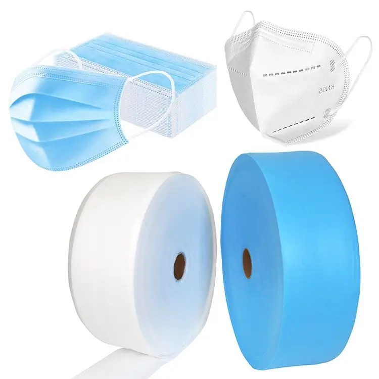 Non Woven Kid Pp Nonwoven  Fabric Mask Color Spunbond For Shopping Bag Diaper Hospital Gown Mask In Stock