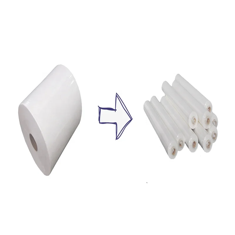 Textile fabric rewinding inspection machine