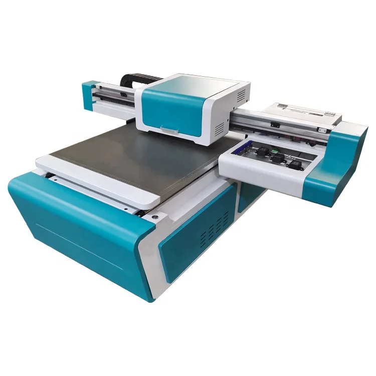 Cheap price Ep son i1600 small uv led flatbed printer 6090 3d metal souvenir printer UV inkjet crystal printer plotter machine