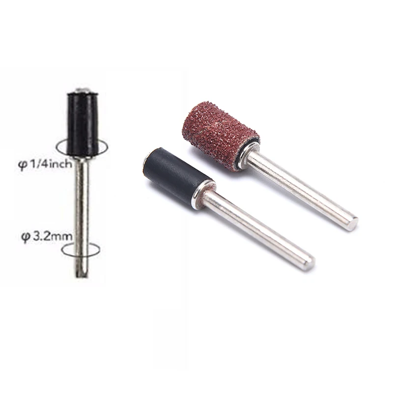 Abrasive Tools Sanding Bands Set 102pcs/lot 1/4 Inch Sanding Drum Set With Sanding Mandrels For Dremel Rotary Tool